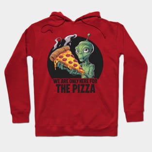 Alien Pizza Encounter Hoodie